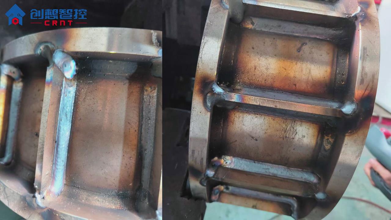 创想焊缝跟踪系统适配藦卡机器人进行自动化焊接的应用